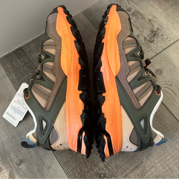 Adidas Originals HYPERTURF ADVENTURE Shadow Olive/Magic Beige/Khaki Brown Sz 7.5 - Picture 6 of 6